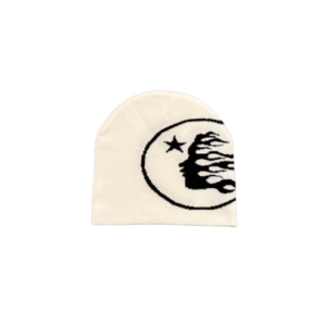 Hellstar Beanie White/Black