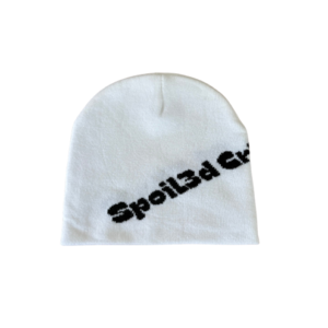Spoiled Cr3ations Beanie White/Black